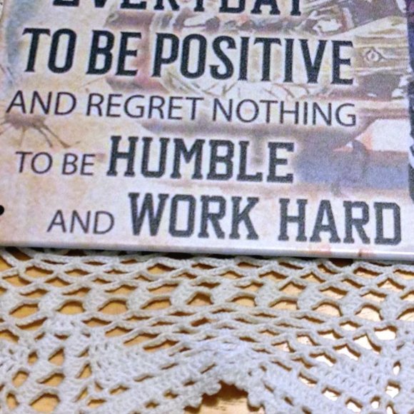 Inspirational Quotes Wall Art Metal Sign, New - Picture 3 of 8